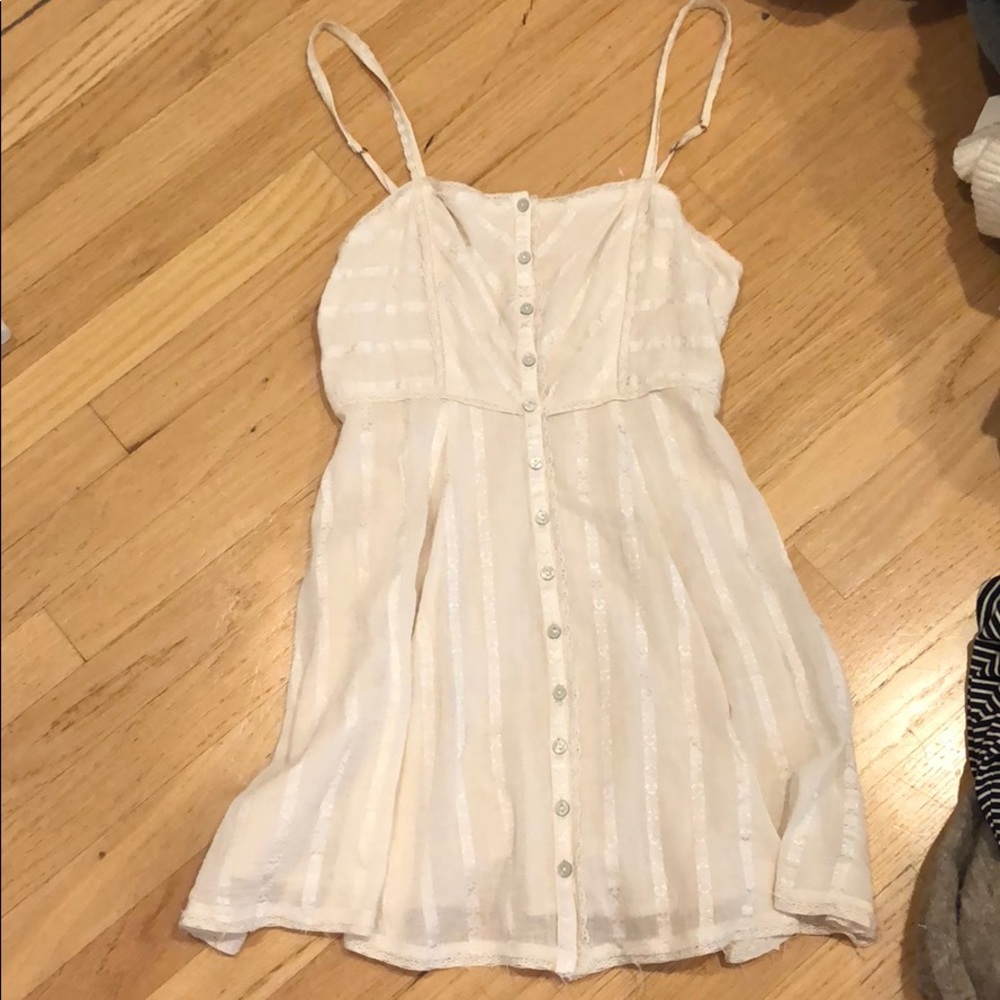 Nude urban outfitters dress
